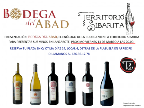Cartel__Cata presentación Bodega Del Abad-TerrenoSibarita