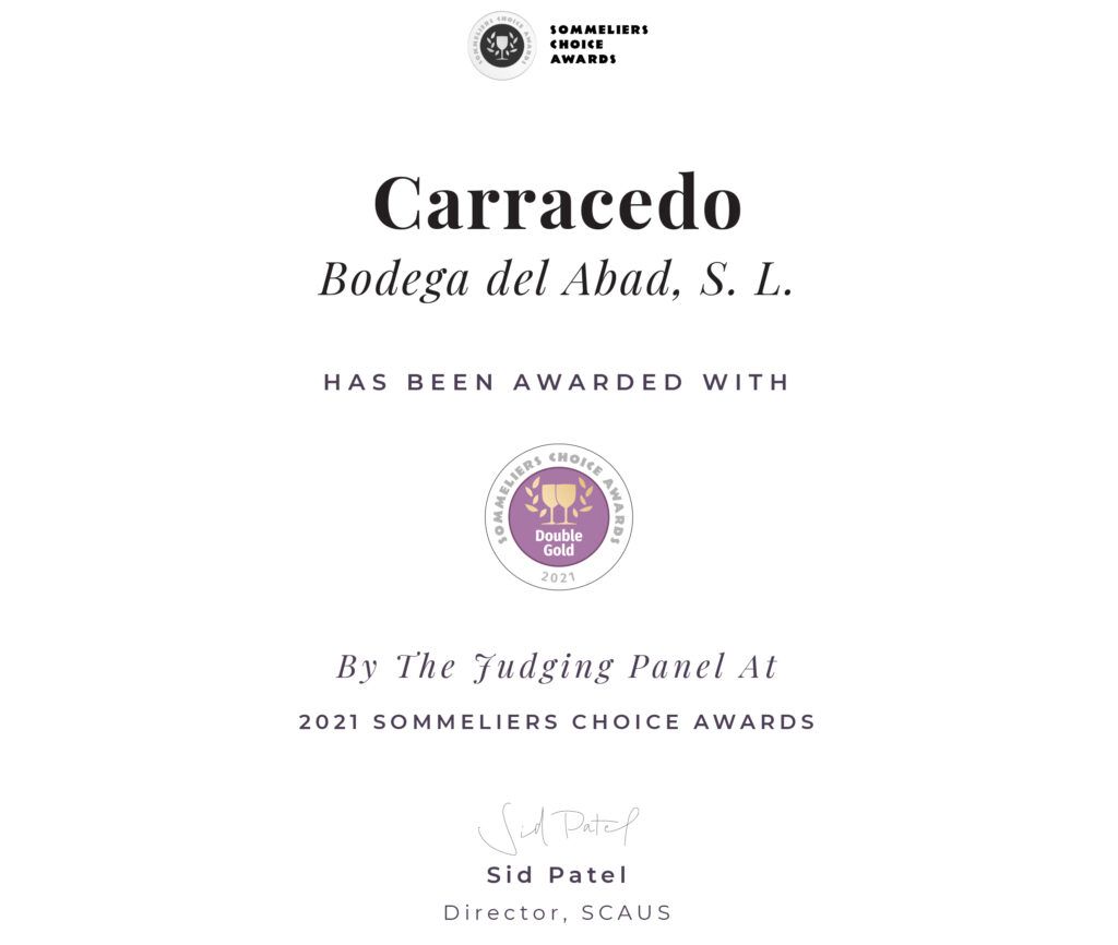 Carracedo Sommeliers choice